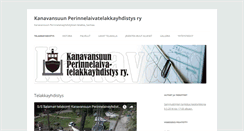 Desktop Screenshot of kanavansuuntelakka.fi